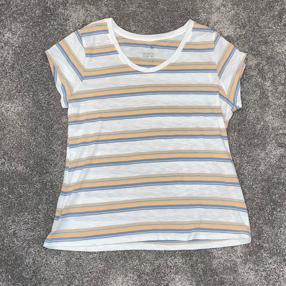 SO Women’s XXL Stripped T-Shirts